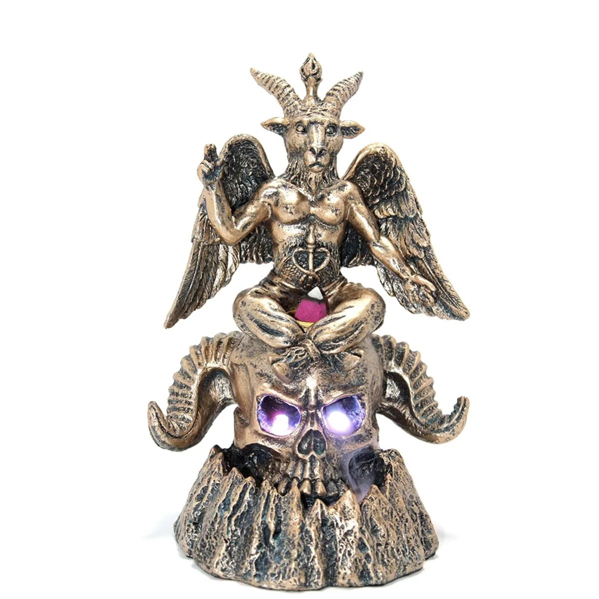 Baphomet Işıklı Biblo Tütsülük