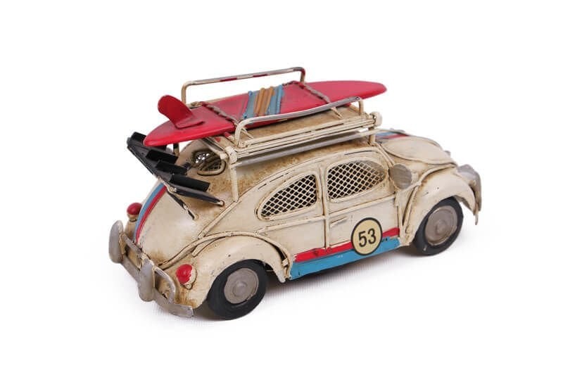 Metal Vosvos Araba Çerçeve Kumbara