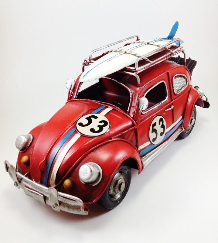 Resim Çerçeveli Metal Vosvos Araba Kumbara