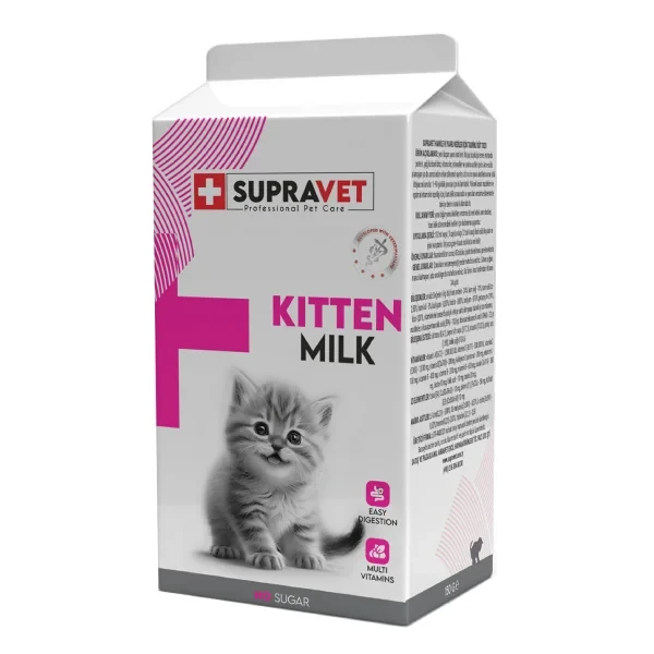 Supravet Hamile ve Yavru Kediler için Taurinli Kedi Süt Tozu 150GR