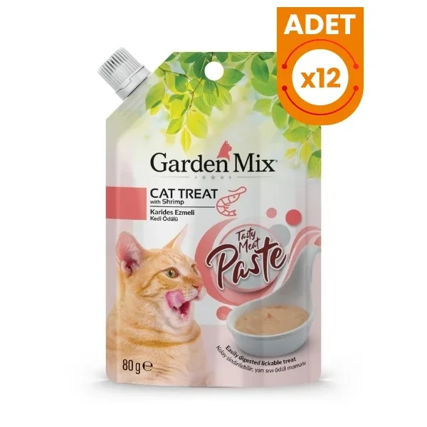 Garden Mix Tavuk ve Karides Ezme Sıvı Kedi Ödül Maması