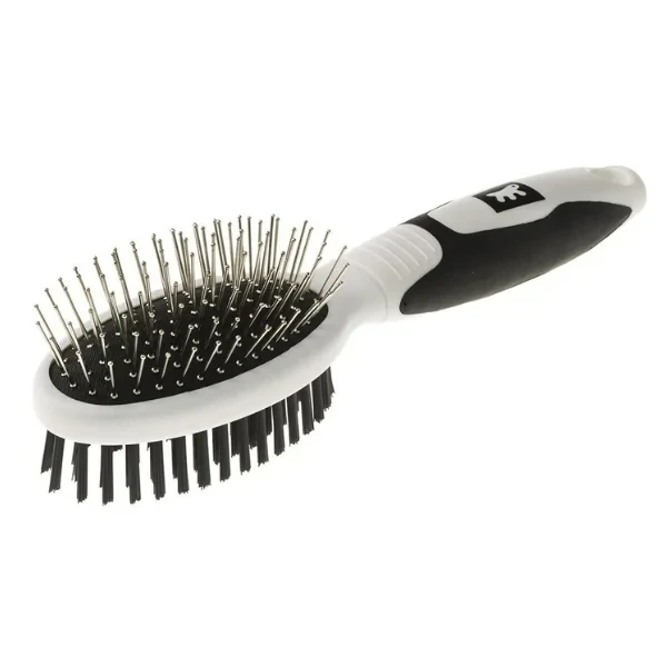 Ferplast GRO 5762 Premium Çift Taraflı Kedi ve Köpek Tüy Tarama Fırçası